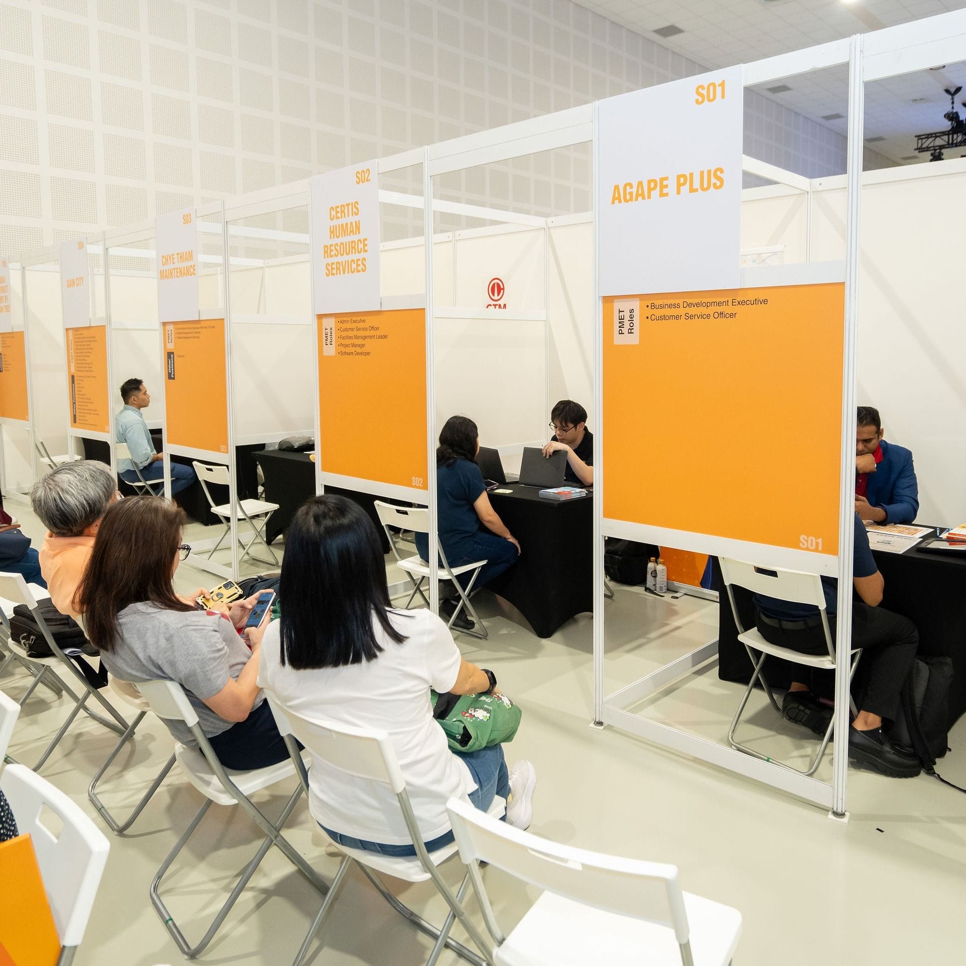D'Marquee booth style setup for exhibitions and product launches
