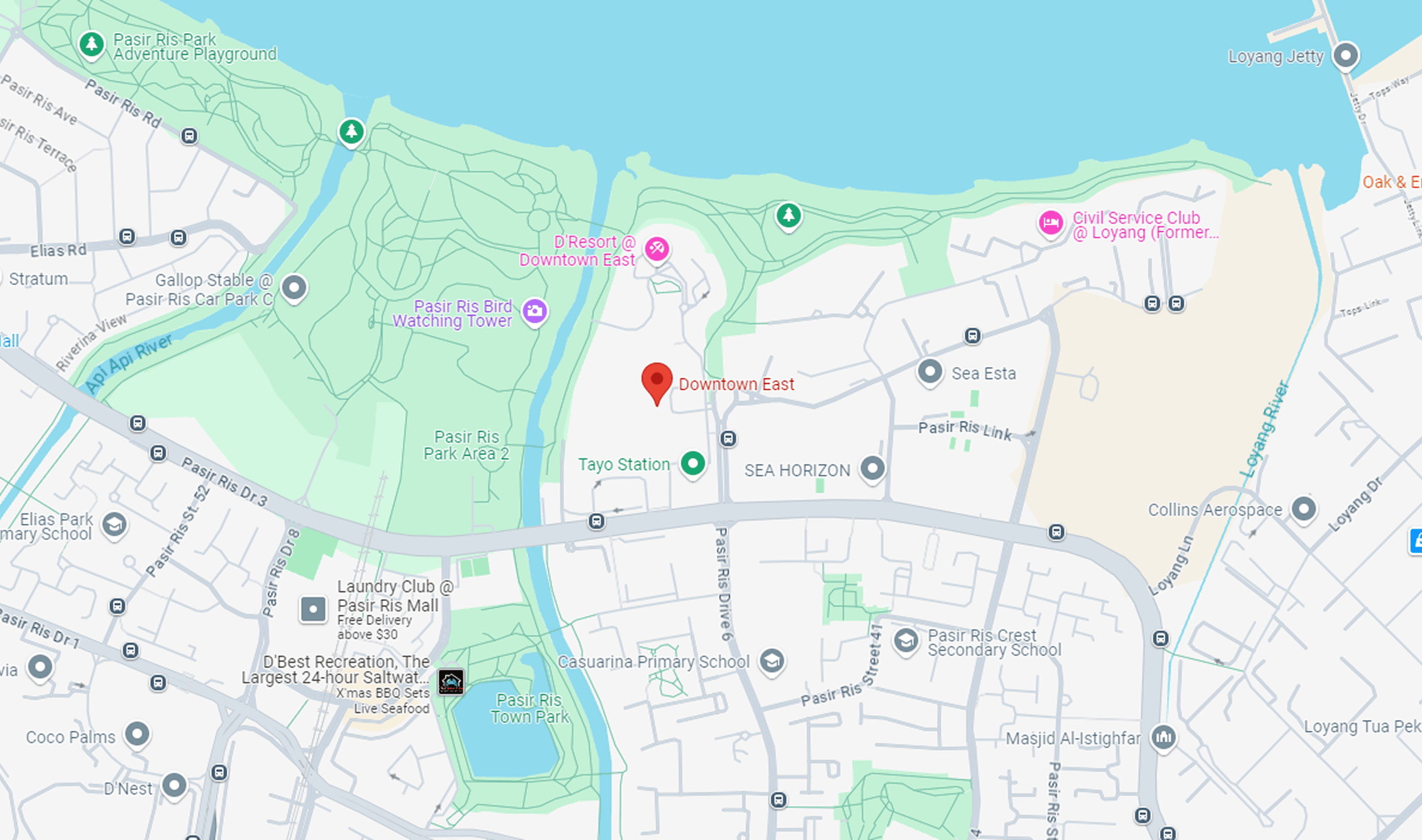 D'Marquee location map and directions