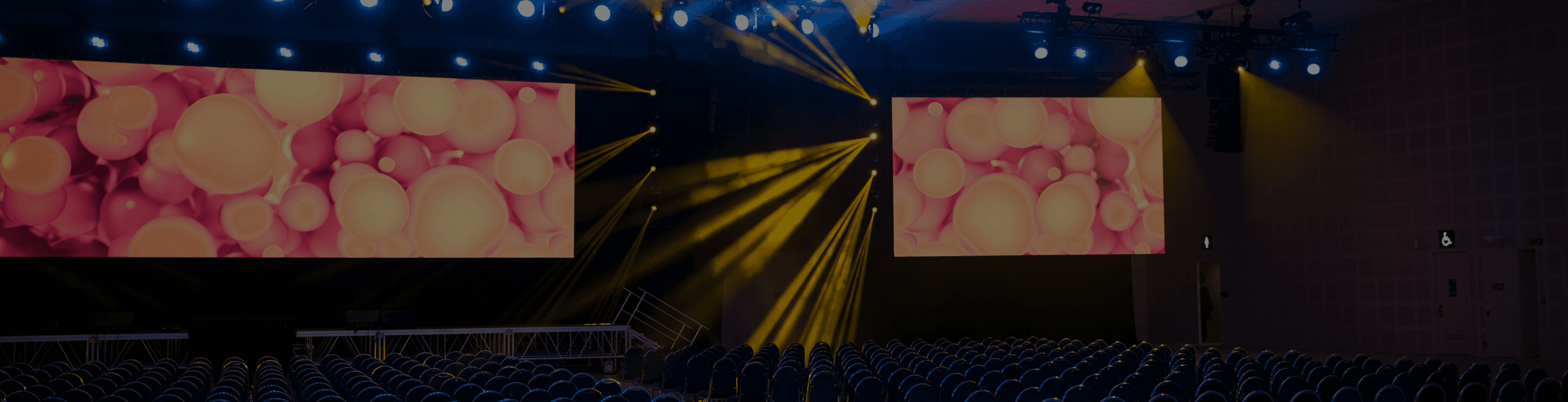 D'Marquee elegant venue interior with dramatic lighting
